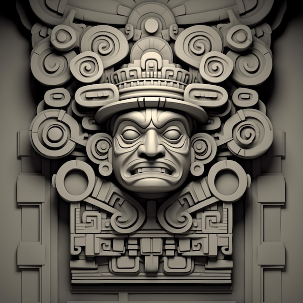 Apache chief illustration