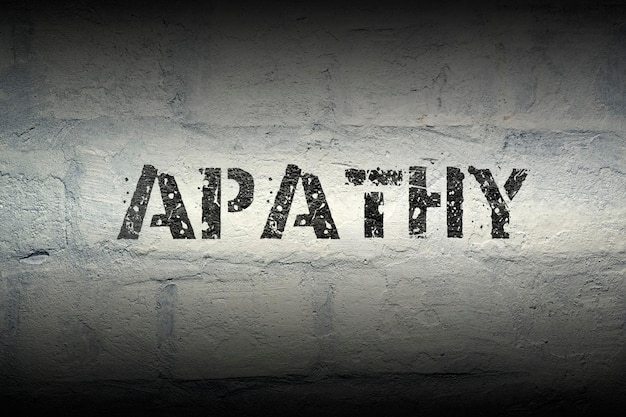 Apathy word gr