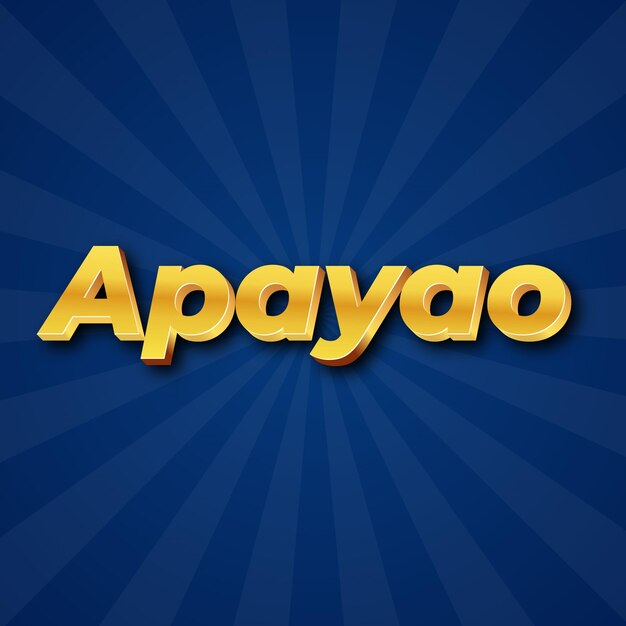 Apayao Текстовый эффект Золотой JPG привлекательный фон карточки фото конфети