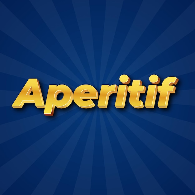 Aperitif Text effect Gold JPG attractive background card photo confetti