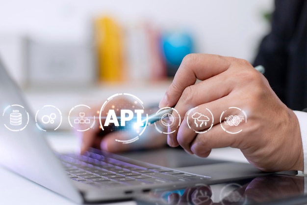 Интерфейс прикладного программирования API Инструмент для разработки программного обеспечения Бизнес современные технологии Интернет и сетевая концепция
