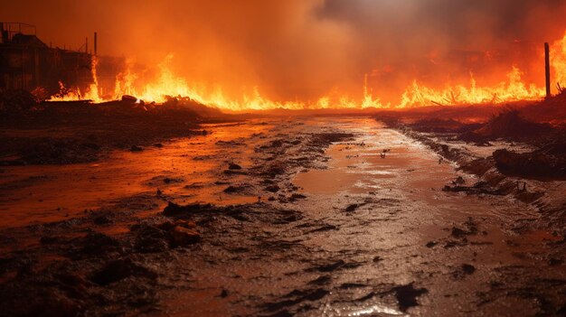 apocalyptische wereld high definition fotografische creatieve beeld