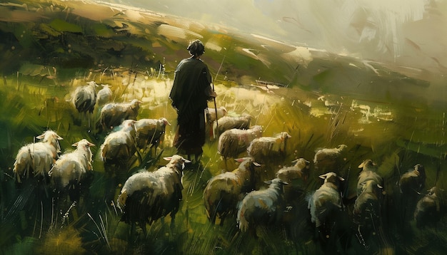 Apostle herded sheeps