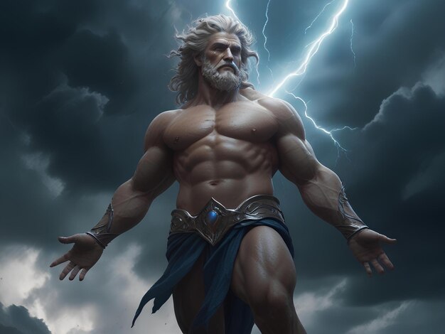 apotheotic image of zeus