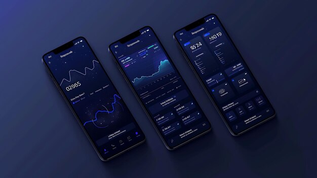 Premium Photo | App Design Stellar Cryptocurrency Portfolio Mobile ...