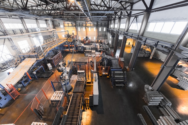 Foto apparatuur voor de productie van glasvezel bij de productie