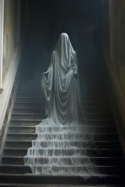 Apparition ghost soul or spirit of a dead person mythical being spiritualism other form afterlife otherworld