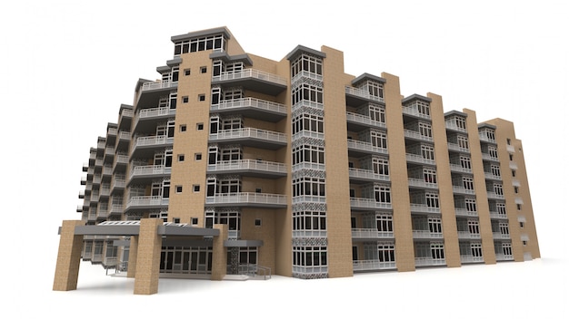 Appartement 3D-model