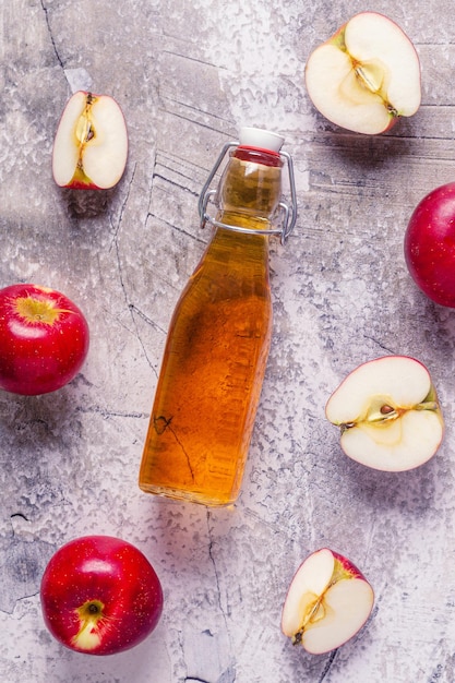 Appelciderazijn of gefermenteerde fruitdrank