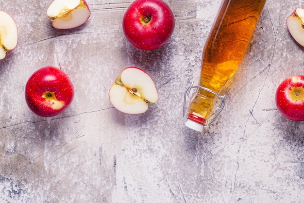 Appelciderazijn of gefermenteerde fruitdrank