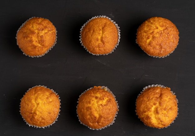 Photo appetizing muffins