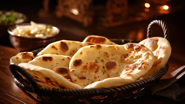 Foto appetizing_naan_display