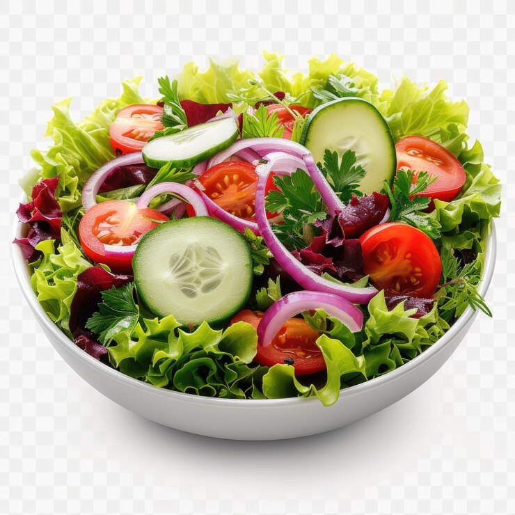 Photo an appetizing and ultra realistic image of a salad the salad look very delicious the background is t