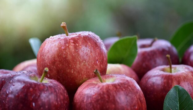 apple background fruit