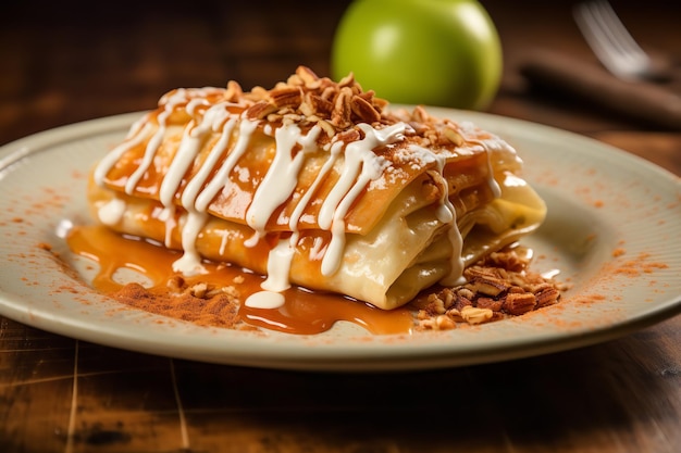 Apple Enchilada Dessert Mexican Dessert