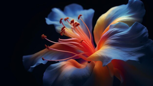 Apple flower Cinematic Abstract Impressionism Emotional generativi ai