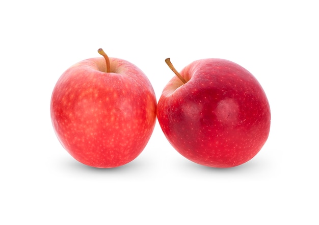 An apple fruit isolated on white background