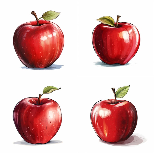 Apple Illustration