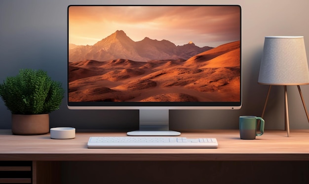 Apple iMac Pro Display XDR mockup