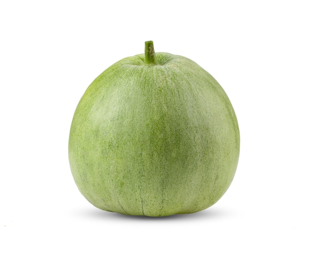 Apple melon isolated on white