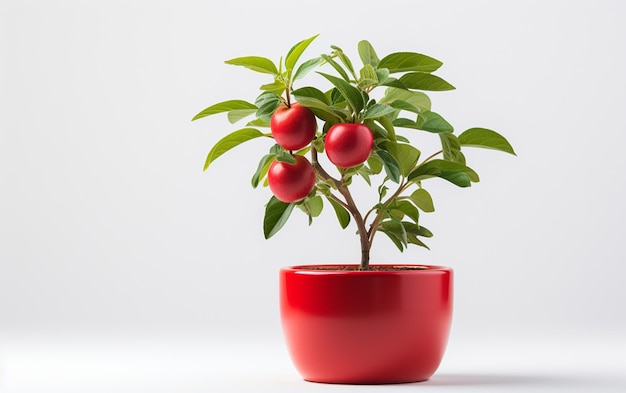 깨 ⁇  한  ⁇ 색 설정 을 가진 사과 식물