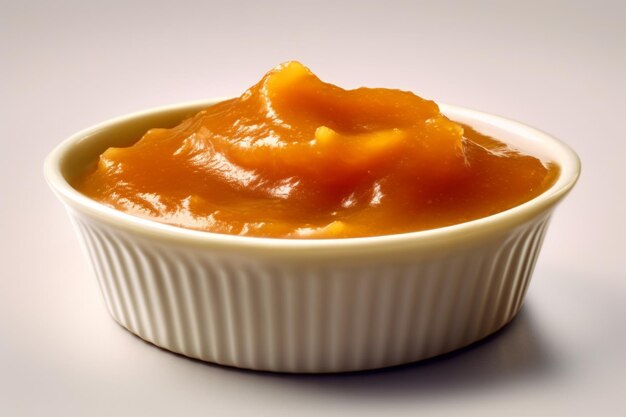 Apple sauce photograph hyper realistic ultra detailed isolated