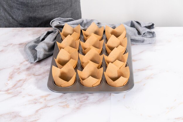 Яблочный маффин с шарлоткой