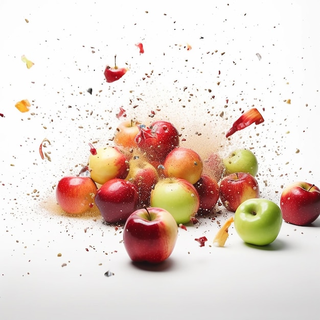 apple splash explosion