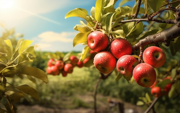 Apple Tree Fruit Farm