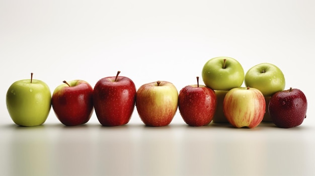 apple varieties HD 8K wallpaper Stock Photographic Image