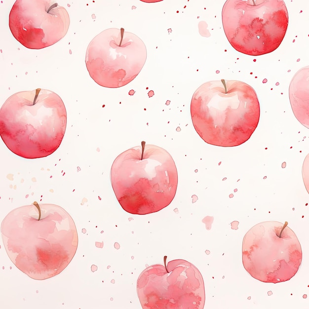 Apple watercolor background for background pretty backdrop fruit background