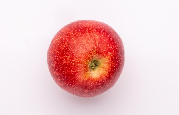 Apple on the white background.