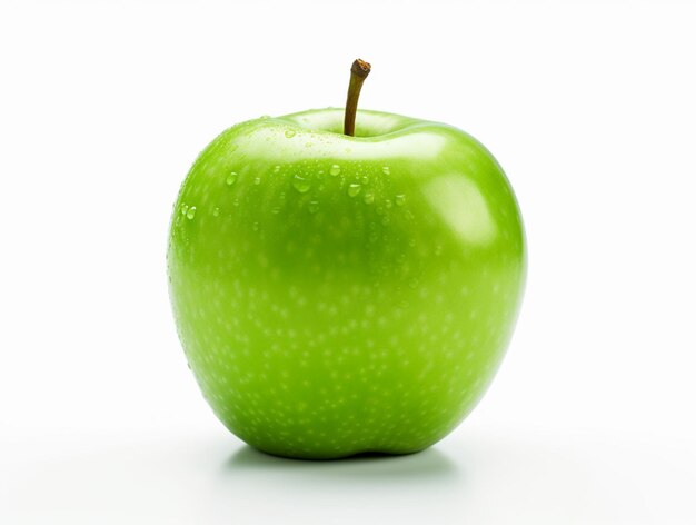 apple on white background