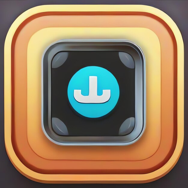 Photo application icon app icon customizable