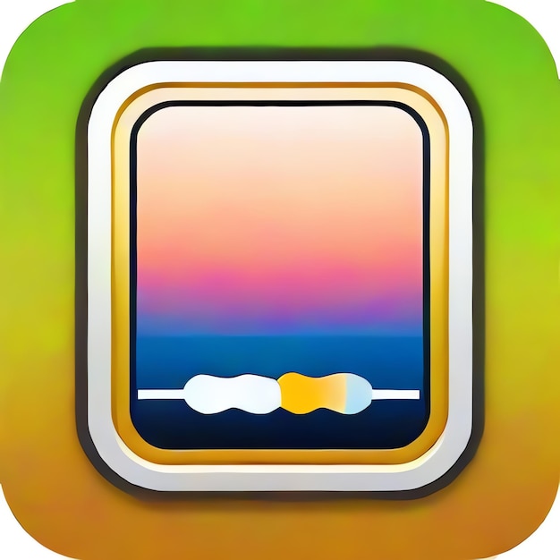 Photo application icon app icon customizable