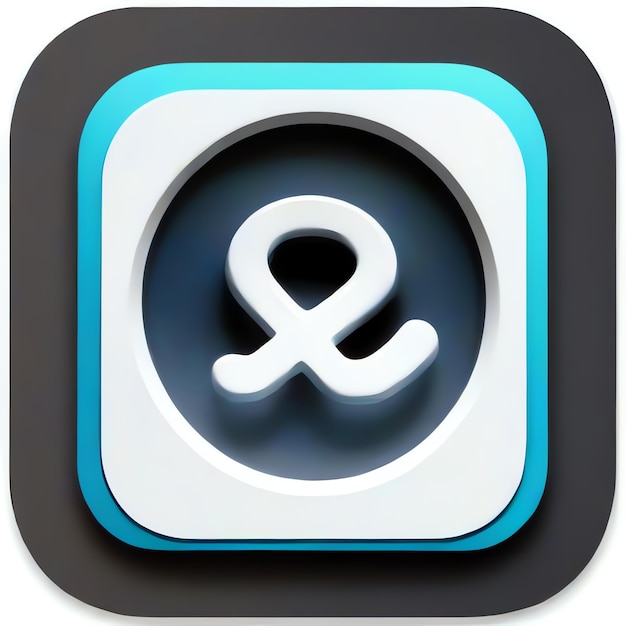 Photo application icon app icon square