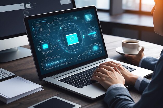 Premium Photo | Application programming interface concept illustration