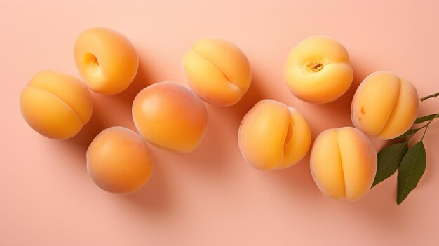 Photo apricot background