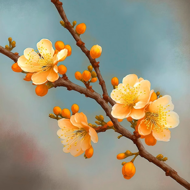 Apricot blossom