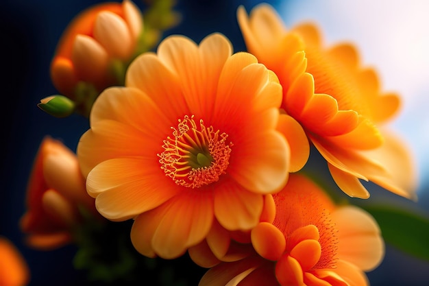 Apricot flowers