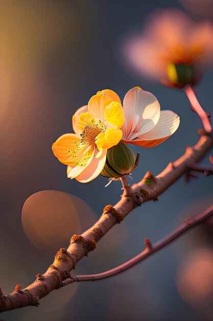 アプリコットの花