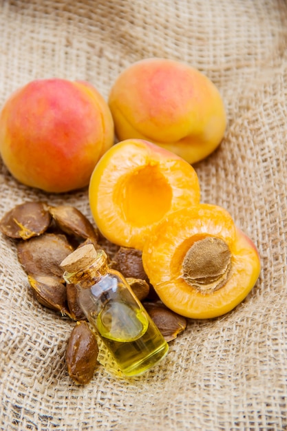 The apricot kernel oil.