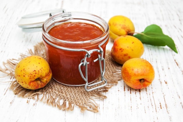 Apricots jam