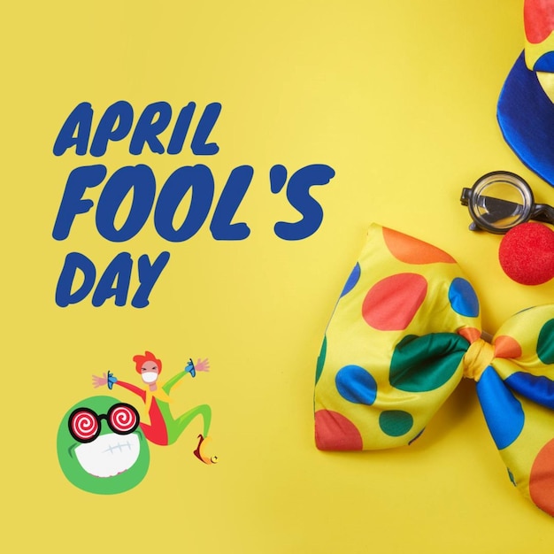 April fool day poster