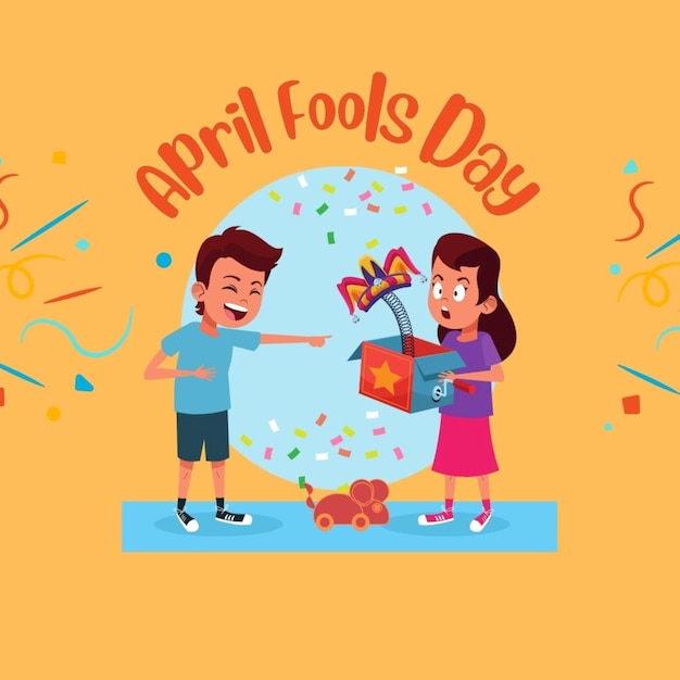 April fool poster