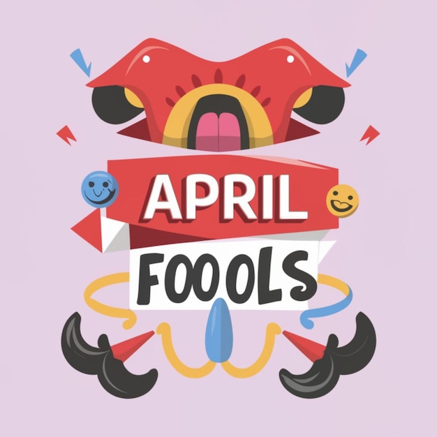 Foto april fools creatief ontwerp aprilfools