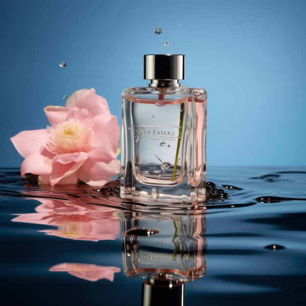Aqua Essence Captivating Product Photography in UltraRealistic UHD 4K feat WaterBased Perfume an