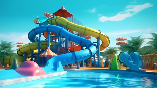 Photo aqua park