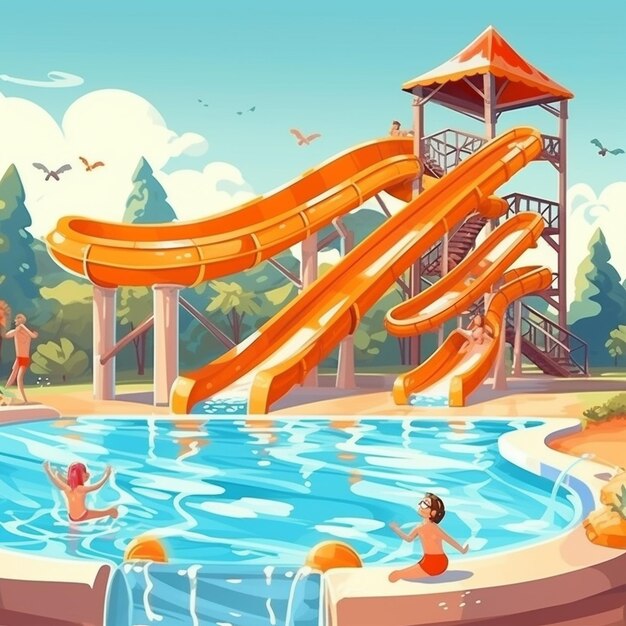 Photo aqua park