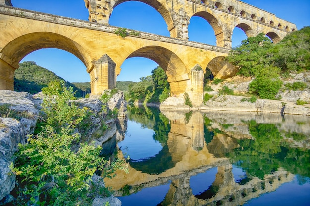 Aquaduct Pont du Gard Frankrijk